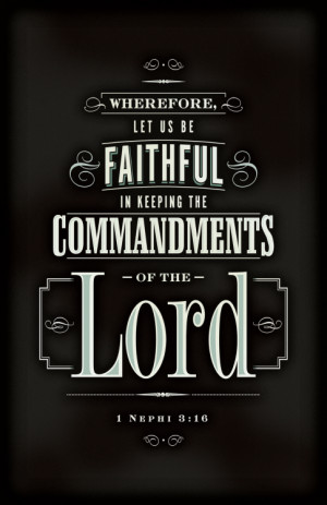 The scripture the LDS Primary children will be memorizing in July 2012 ...