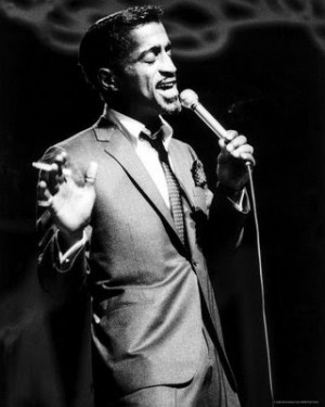 ... it with dew the candy man aka sammy davis jr can mr davis showed