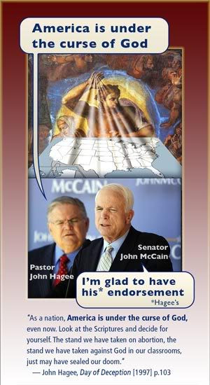 john hagee whose endorsement republican presidential candidate john ...