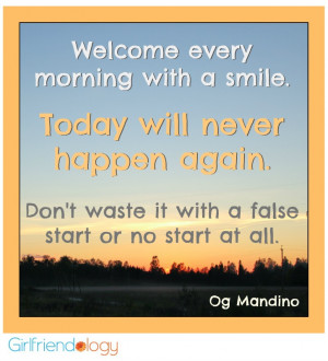 Start Your Day with a Smile Quotes
