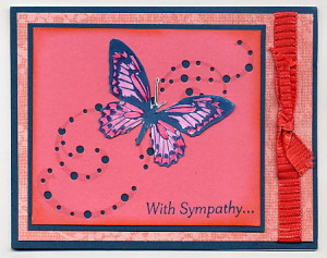 sympathy card enclosures for funeral flowers