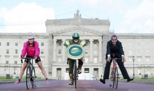 AmberGreen Energy Tour of Ulster’ launched at Stormont with cyclist ...