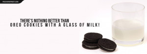nothing better than oreos and milk oreo cookies