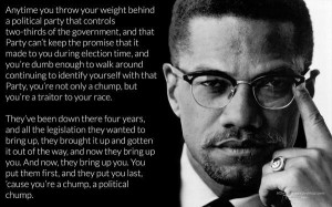 Here is another video of Malcolm X speaking against the Liberals.