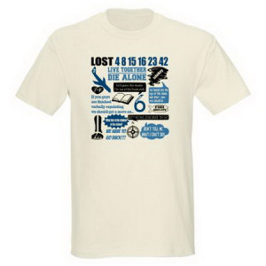 Lost Quotes Tv Show T Shirts
