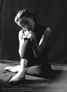Maria Tallchief, the first Native American to become a prima ballerina