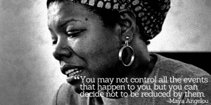 Inspirational Quotations by Maya Angelou