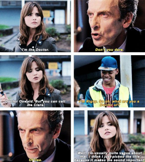 ... you a doctor of?