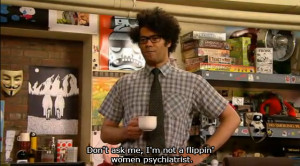 it crowd maurice moss british comedy Roy