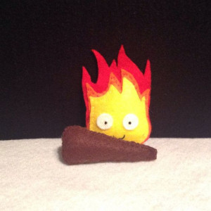 Calcifer A Fire Demon from Howls Moving Castle by MonsterDen, £6.50