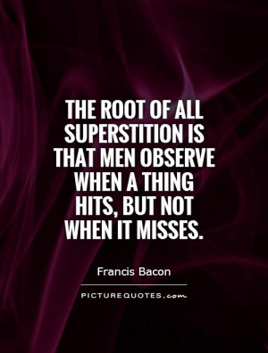 Superstition Quotes Francis Bacon Quotes