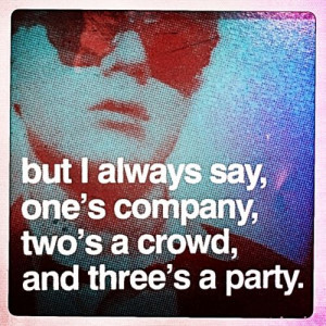 andywarhol #sayings #party #parties #crowds