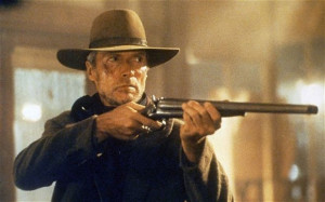Clint Eastwood in Unforgiven (1992) Photo: rex features