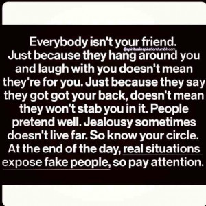 So true! Im tired of the untrustworthy friends in my life. Good thing ...