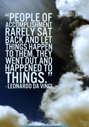 Inspiration | Leonardo da Vinci quote