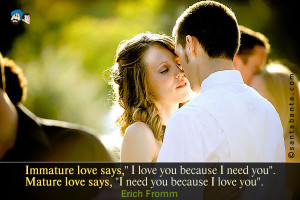Love Immature Says Quot You