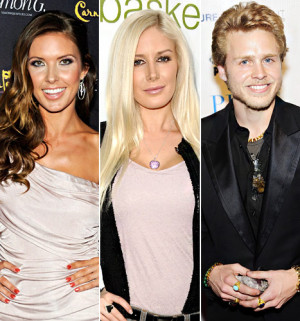 Audrina Patridge, Heidi Montag, and Spencer PrattCredit: David Becker ...