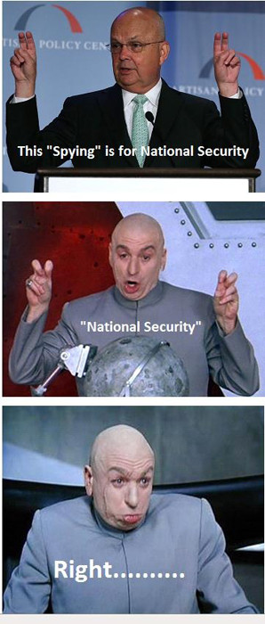 dr evil memes nsa oh of course whenever you use air quotes it makes