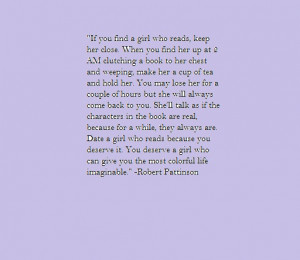 Robert Pattinson quote