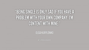 Sad Quotes About Being Single Preview quote