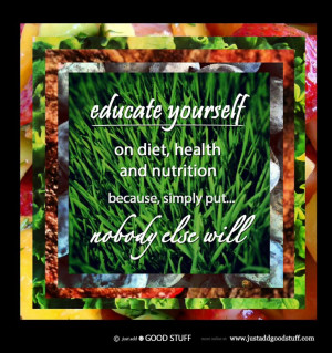 Dr.s do not take courses in nutrition. Because of this, they cannot ...