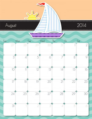 2014 Printable Calendars