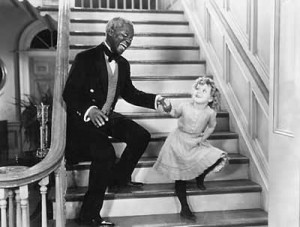 Shirley Temple dancing with Bill 