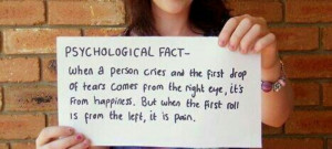 Psychological fact.