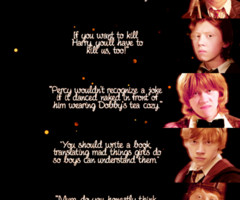 ... ron weasley quotes hermione granger romione ron x hermione half