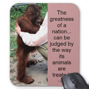 File Name : gandhi_quote_animals_mouse_pad ...