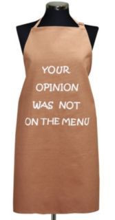 Apron sayings