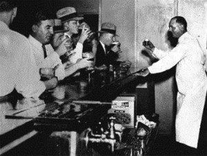 speakeasies were hidden sections of an establishment that were used