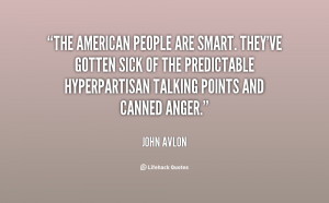 ... of the predictable hyperpartisan talking points and canned anger