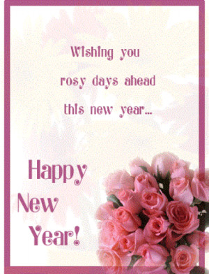 Wishing You Rosy Days Ahead This New Year
