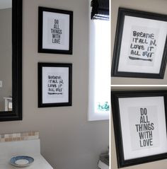 ... When Funny Quote Wall Art Decal Sticker Vnyl Bathroom Toilet