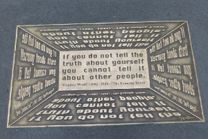 the lions guarding the new york public library and you can stop to ...