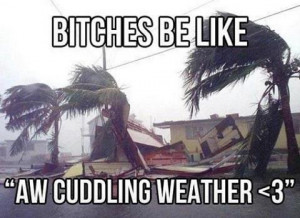 cuddling weather #hurican #cuddling #funny #guys