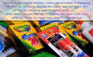 ... funny thing happened about six years ago: I wanted my crayons back