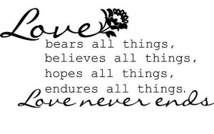 Free Shipping Original LOVE bears all things wall decal quote sticker ...