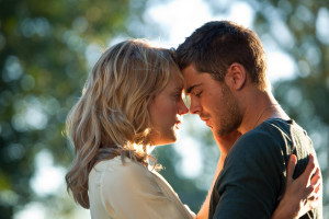 Zac Efron and Taylor Schilling The Lucky One