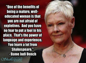 Judi Dench Quotes