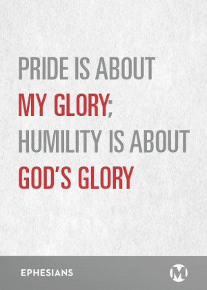 Pride vs. Humility