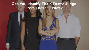 Nicole Scherzinger X Factor Quotes