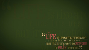 life is like a roller coaster quote 1280x720 573