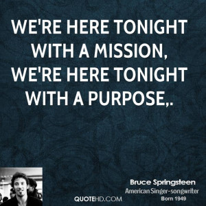 Bruce Springsteen Quotes