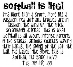 All Graphics » softball quotes