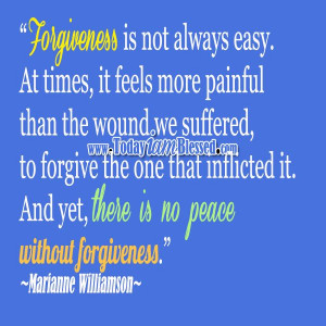 FORGIVENESS QUOTES ♥