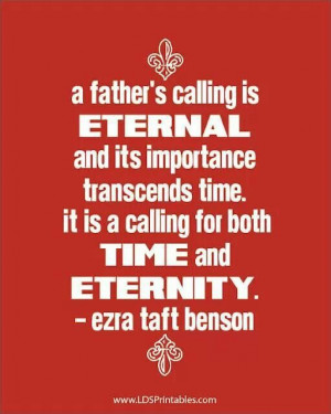 Quote by Ezra Taft Benson*