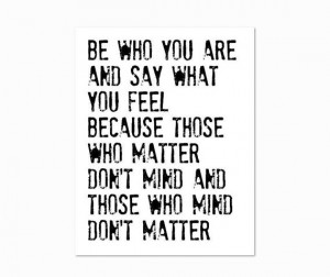 Dr Seuss Motivational Art Print 11 x 14 Be Who by breedingfancy, $ 24 ...