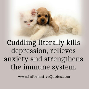 Cuddling can awake ‘little inner child’ and you can be happy every ...